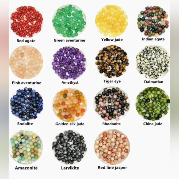 Handcrafted Dalmatian Jasper and Turquoise Bracelet - Picture 6 of 6